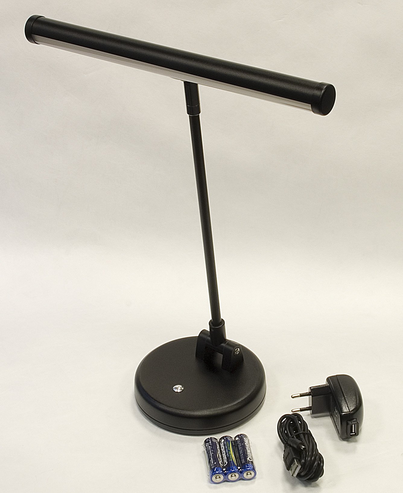 LED - Klavierlampe schwarz matt