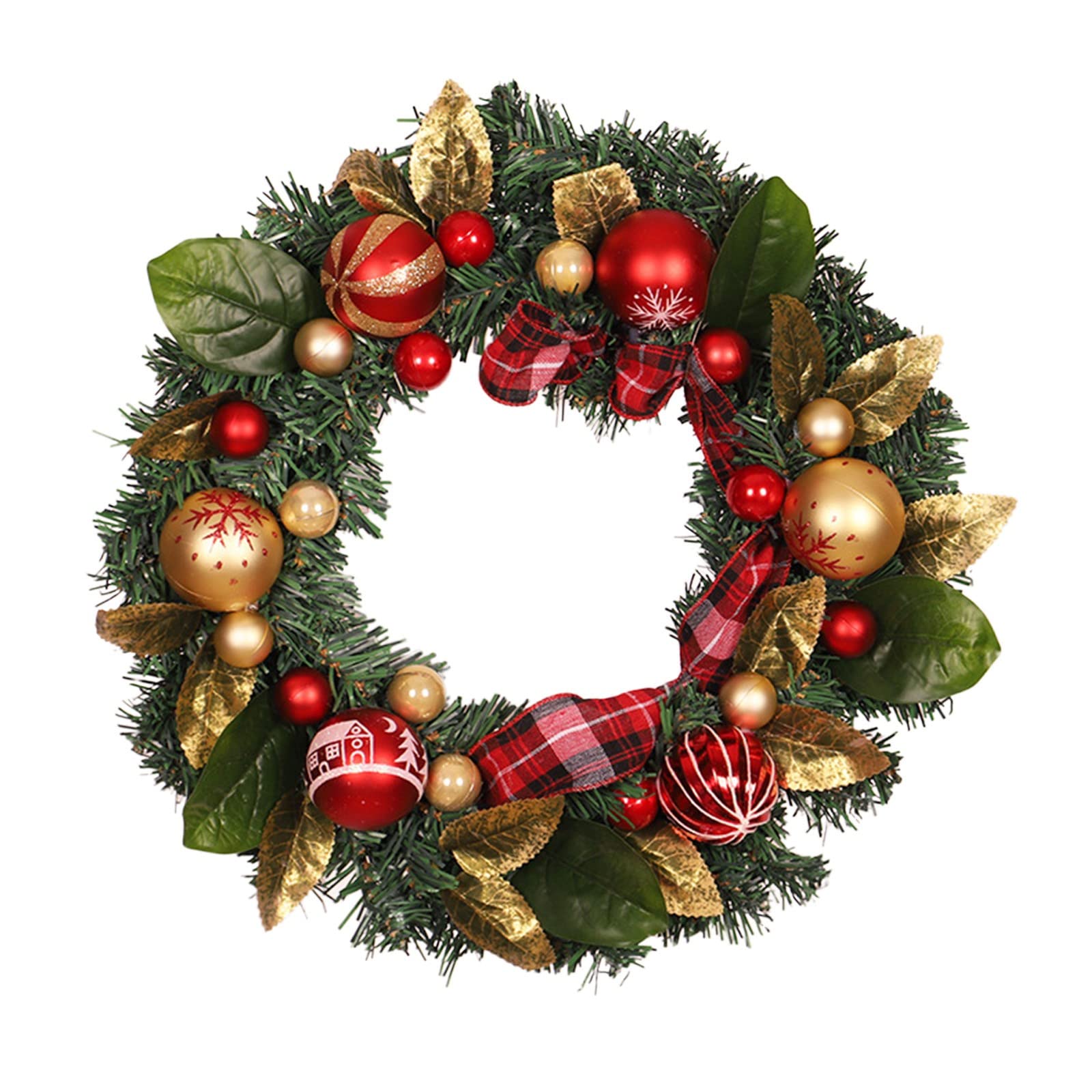 Generico Ghirlanda Natalizia per Porta Corona di Natale Ghirlanda Decorazione Interno e Esterno Decorazione Natalizia Lunga Porta Halloween Natale Decorazioni Casa