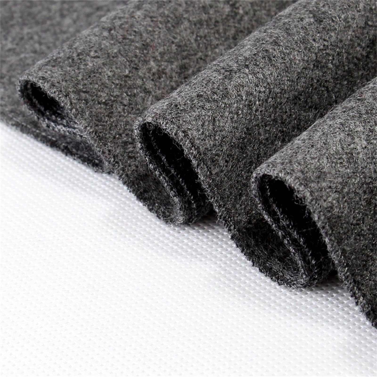Sciarpa Uomo Inverno Sciarpa da uomo tinta unita invernale calda e ispessita(Dark Grey)