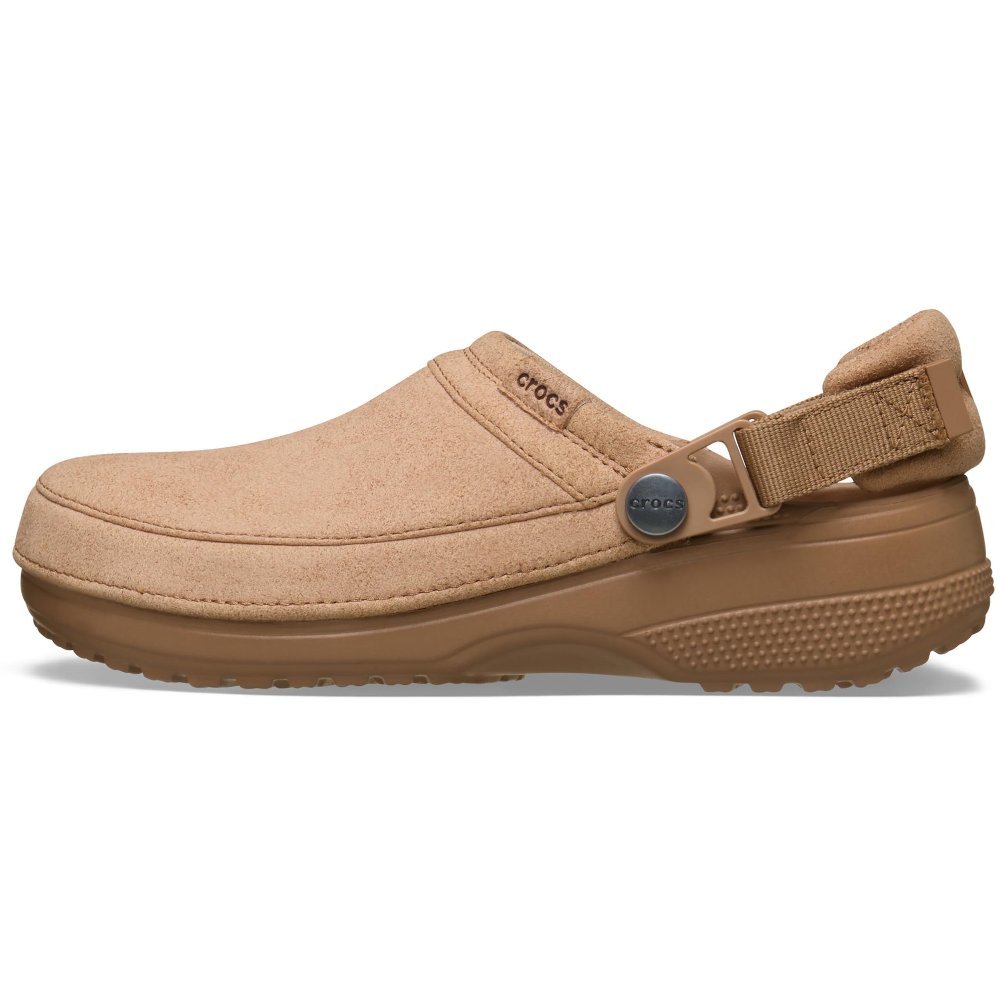Crocs Zuecos de lona clásicos para mujer