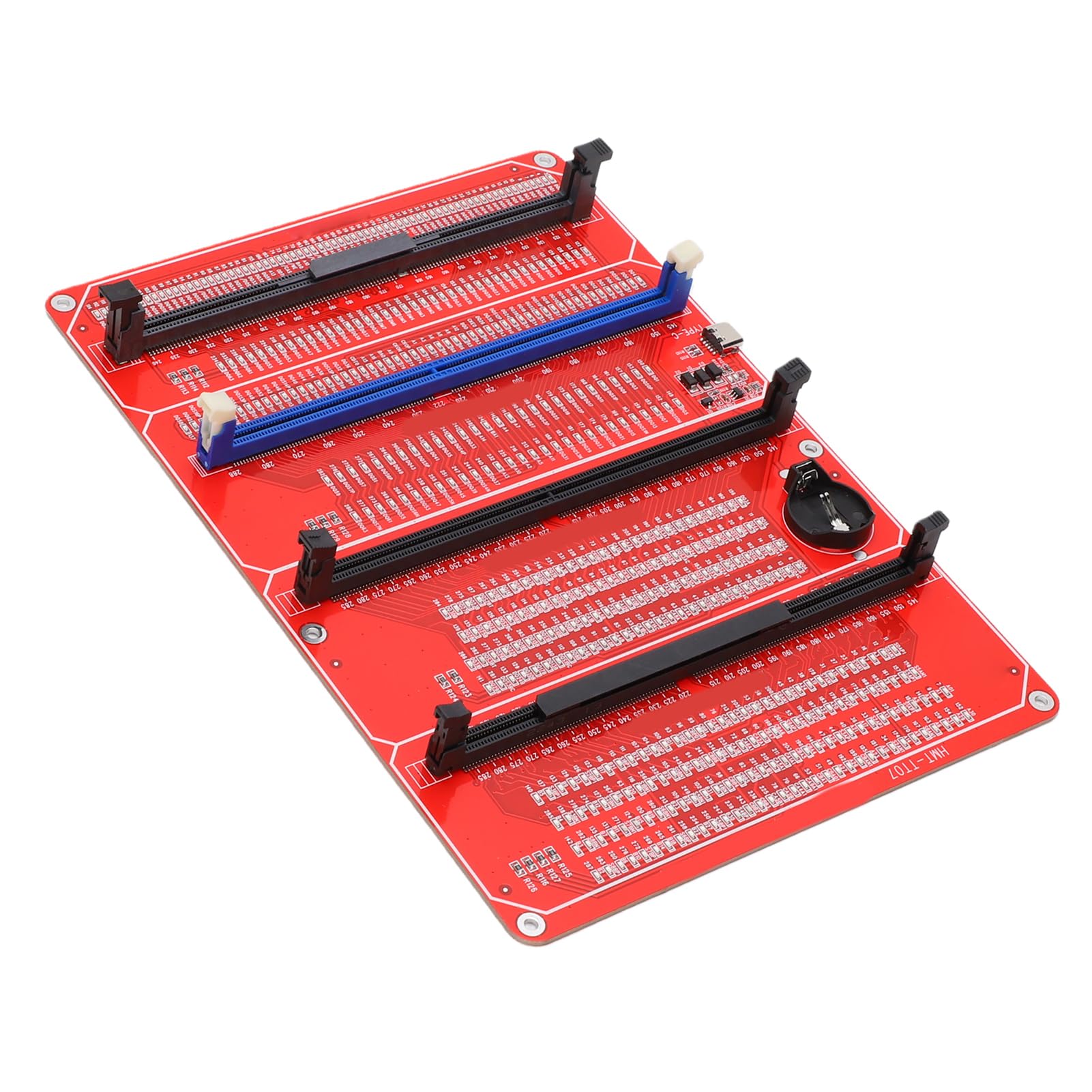 Analizzatore Diagnostico Accurato della Scheda Tester Memoria RAM 4 in 1 per Desktop e Server DDR3 DDR4 DDR5 220x155mm
