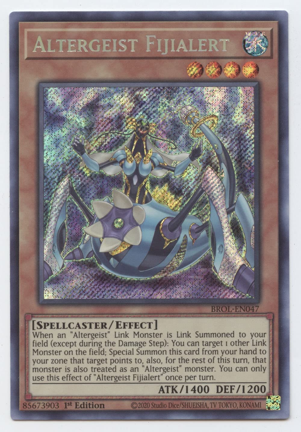 Amazon.com: Altergeist Fijialert - BROL-EN047 - Secret Rare