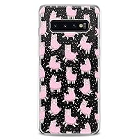Vista 10 de Funda compatible con Samsung S24 S23 FE S22 Plus S21 Ultra S20+ S10 Note 20 S10e S9 Monkey Awesome Cute Kawaii Feminine Girls Design Print Clear