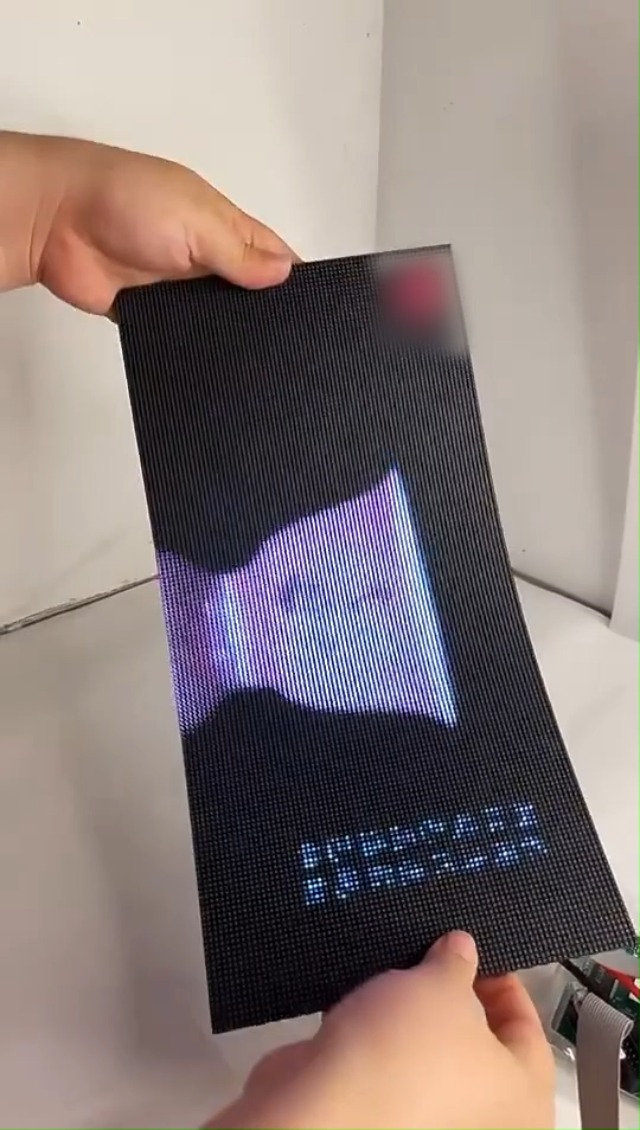 Amazon.com: Full Color LED Panel, 128x64 Pixels Flexible LED Panel