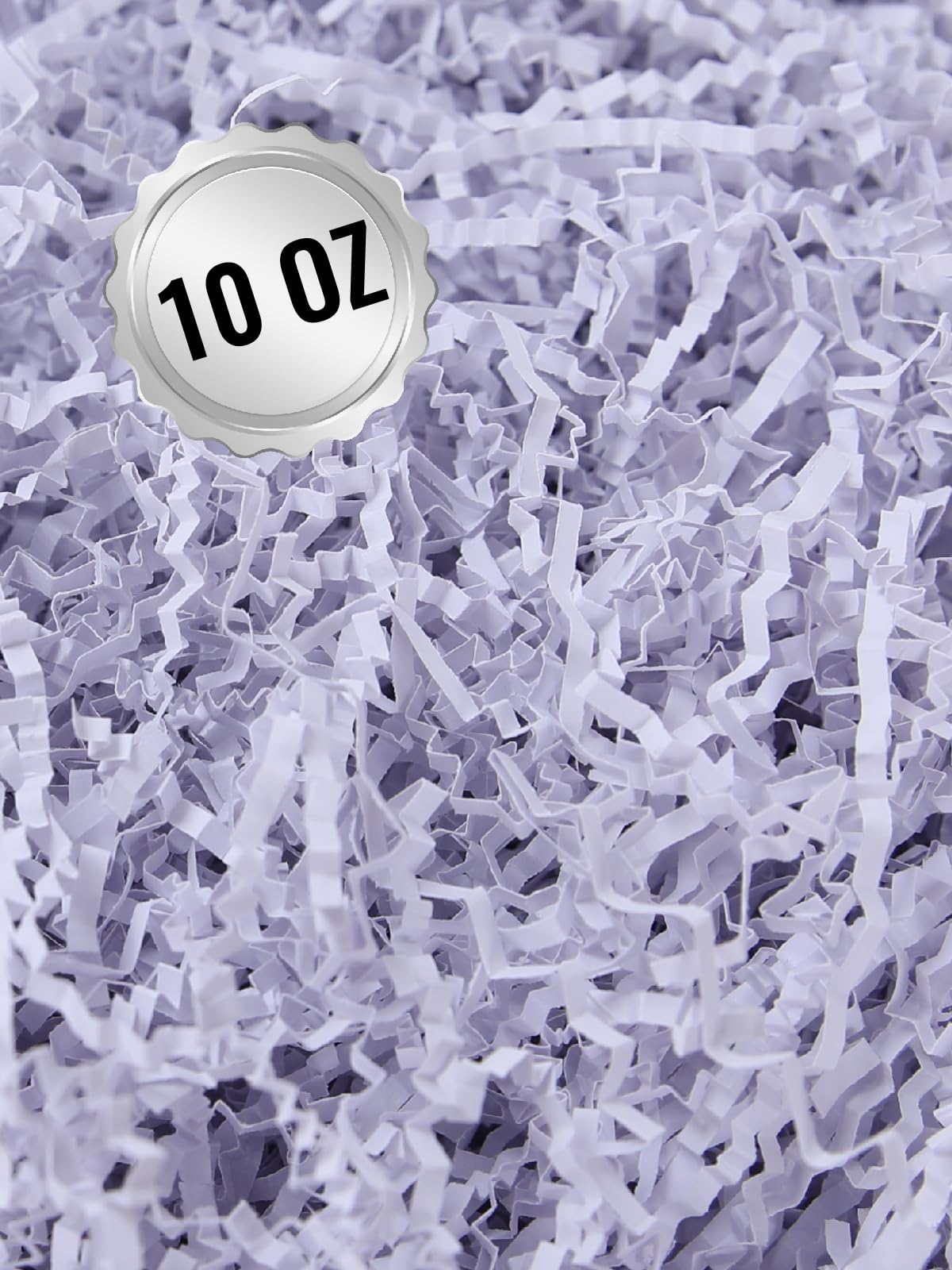 Smilco Crinkle Paper Filler, 10OZ - Ideal for Gift Baskets, Boxes (Christmas, Weddings, Birthdays) - Crinkle Cut & Shredded for Wrapping, Crafts (