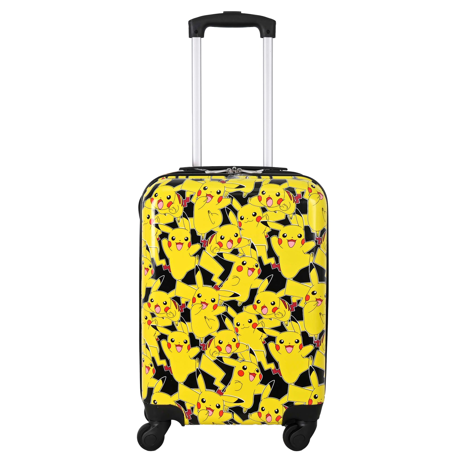 TOYBAGS Pokemon Valise de Cabine - 4 roulettes Pivotantes et Multidirectionnelles - Double roulettes Individuelles - Très Robuste - avec Poignée Extensible - 50 x 34 x 21 cm - Coloré - Valise