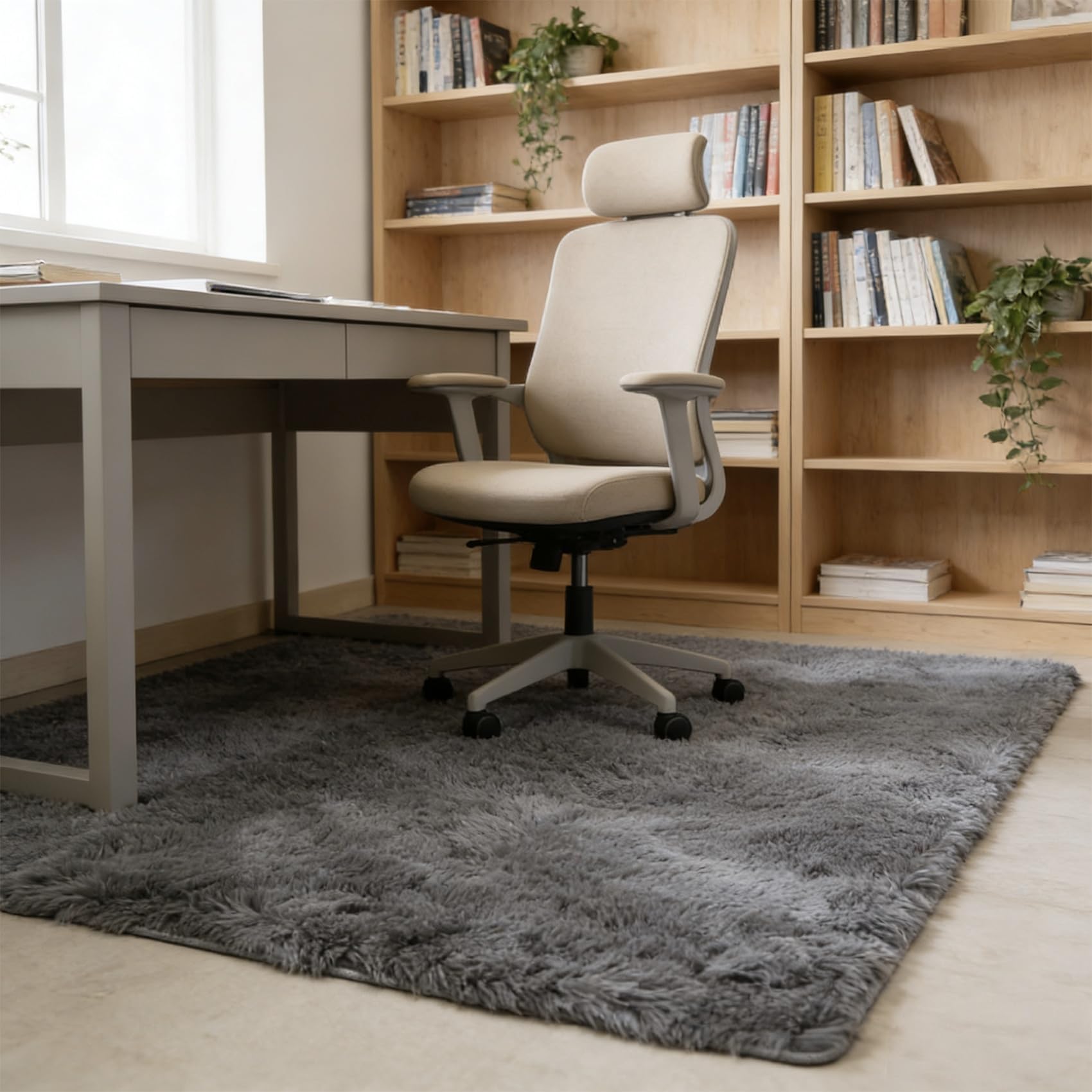 Tapis salon moelleux antidérapant fini les glissades sur le sol