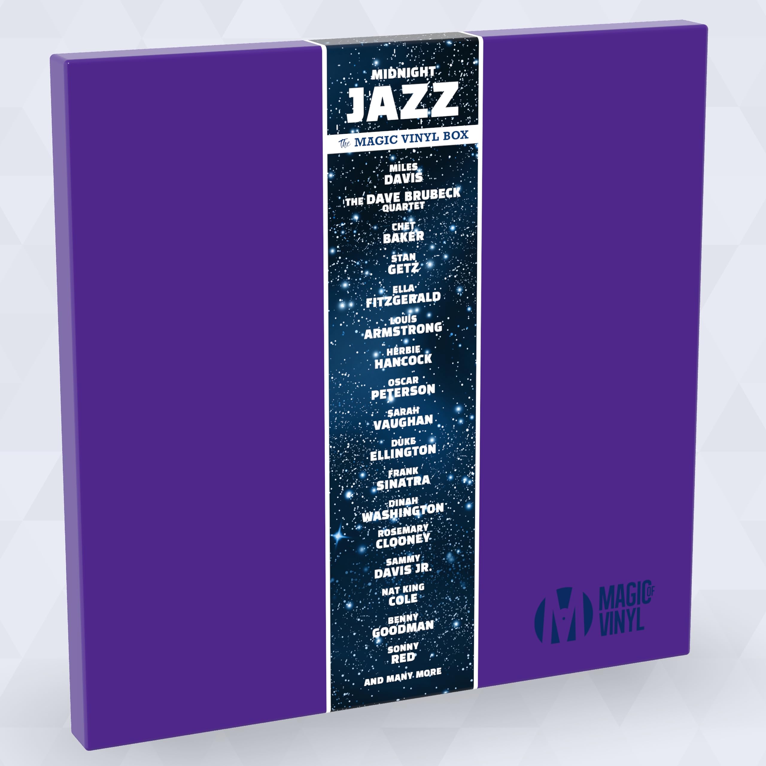 Midnight Jazz - Magic-V-Box - 3 Vinylschallplatten - einzigartig und limitiert - Top Geschenk!