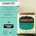 Golden Tips Healthy/Natural and Organic Loose Leaves Roseherb Green Tea Tin Can (100 Gram, 50 cups) gallery image