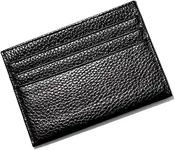 CARTEIRA Slim Para Cartões E Habilitação CNH Compacta Porta Documentos Com Vários Compartimentos Nas Cores Vermelha, Preta, Rosa, Nude E Azul LINHA PREMIUM SYANG