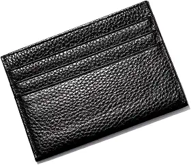 CARTEIRA Slim Para Cartões E Habilitação CNH Compacta Porta Documentos Com Vários Compartimentos Nas Cores Vermelha, Preta, Rosa, Nude E Azul LINHA PREMIUM SYANG