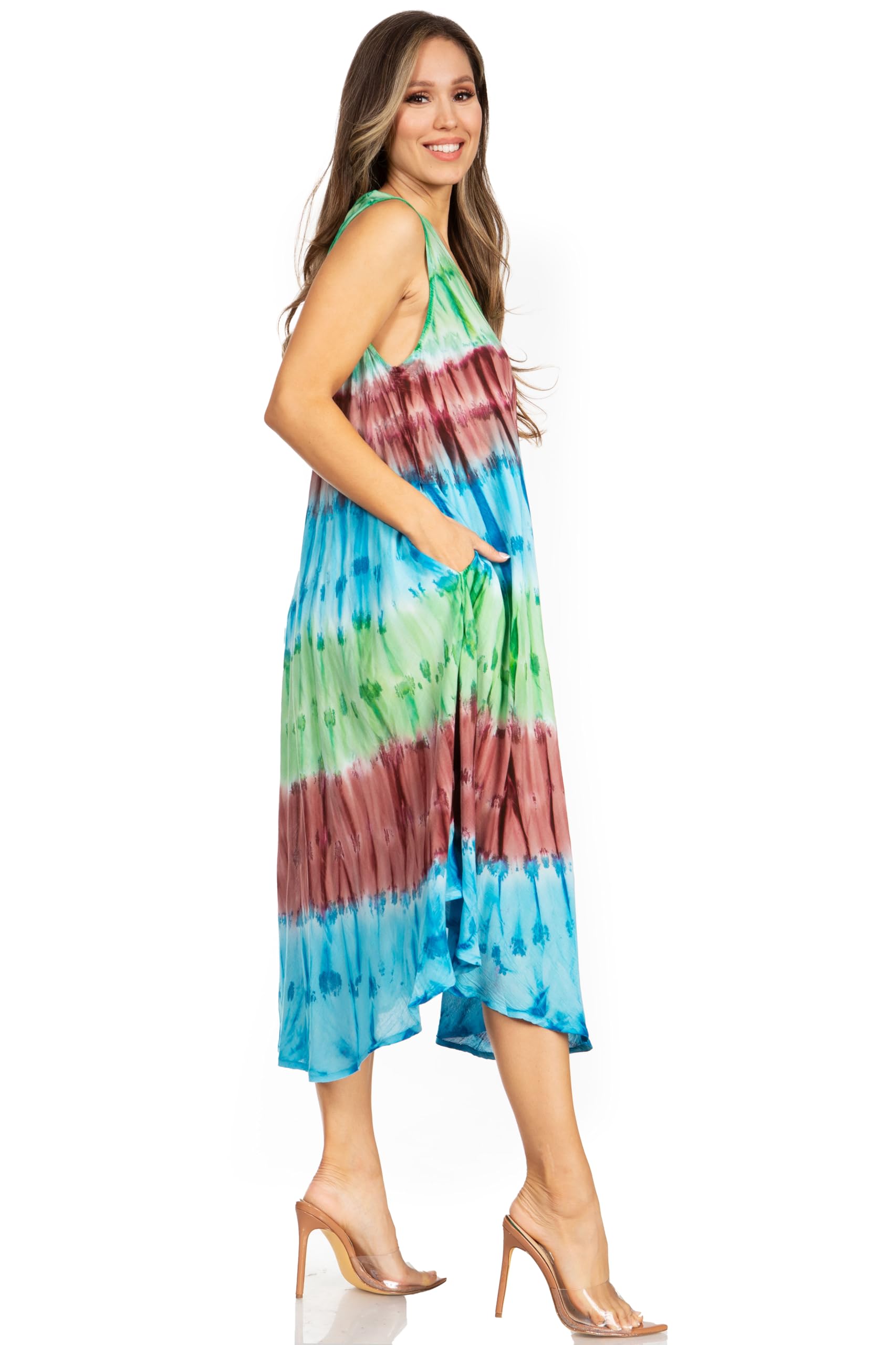 Sakkas Sole del Deserto Caftano Vestito o Cover-up per Le Donna