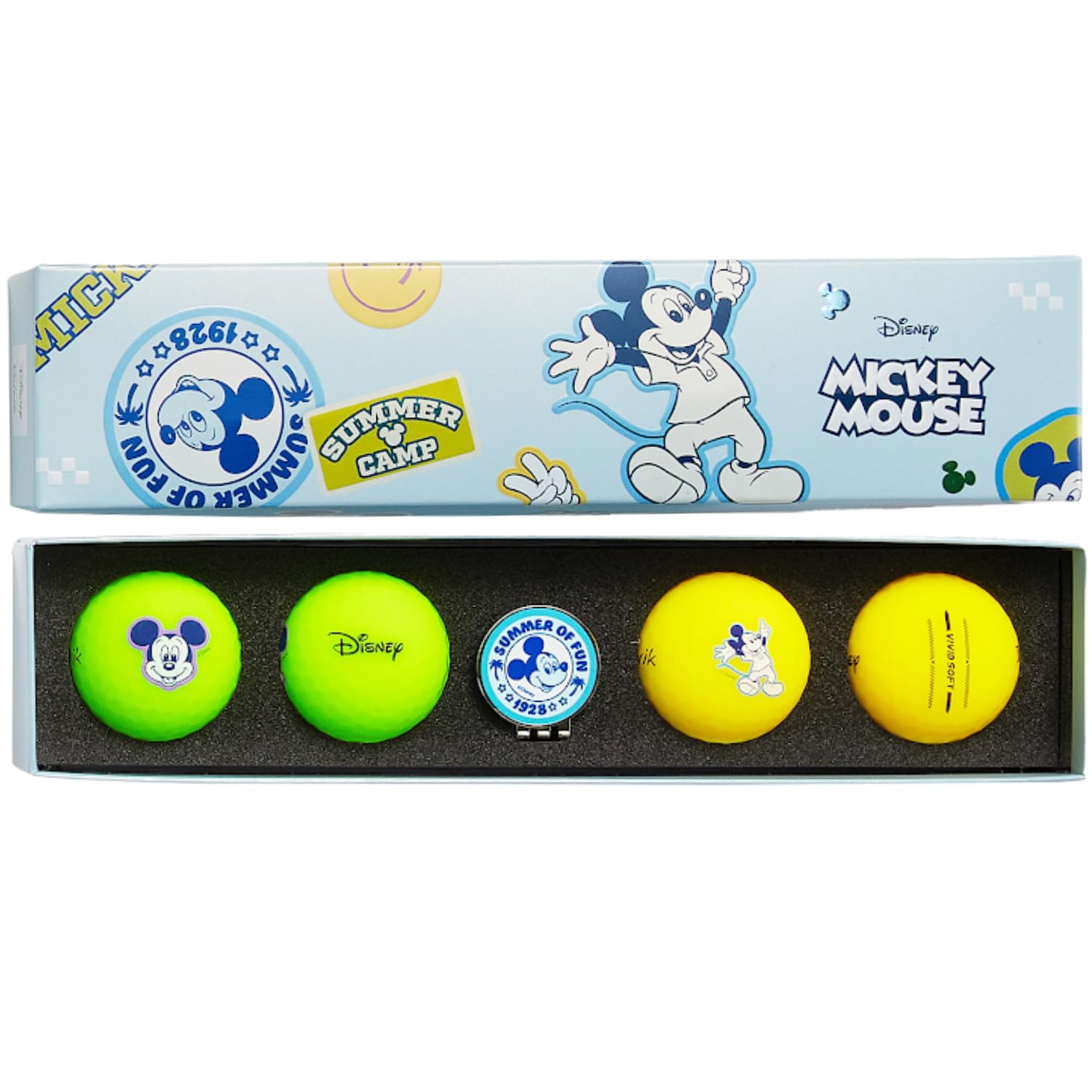 Volvik Vivid Soft Coffret cadeau Mickey Golf