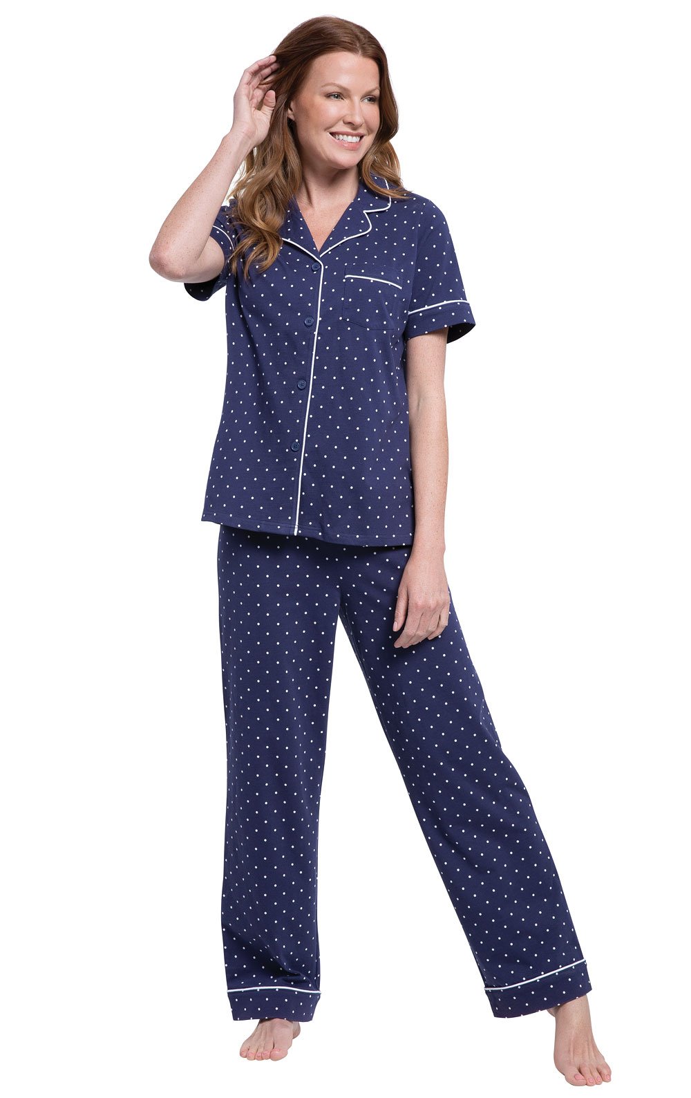 Pajama Set for Women - Pajamas for Women Cotton, Short Sleeve