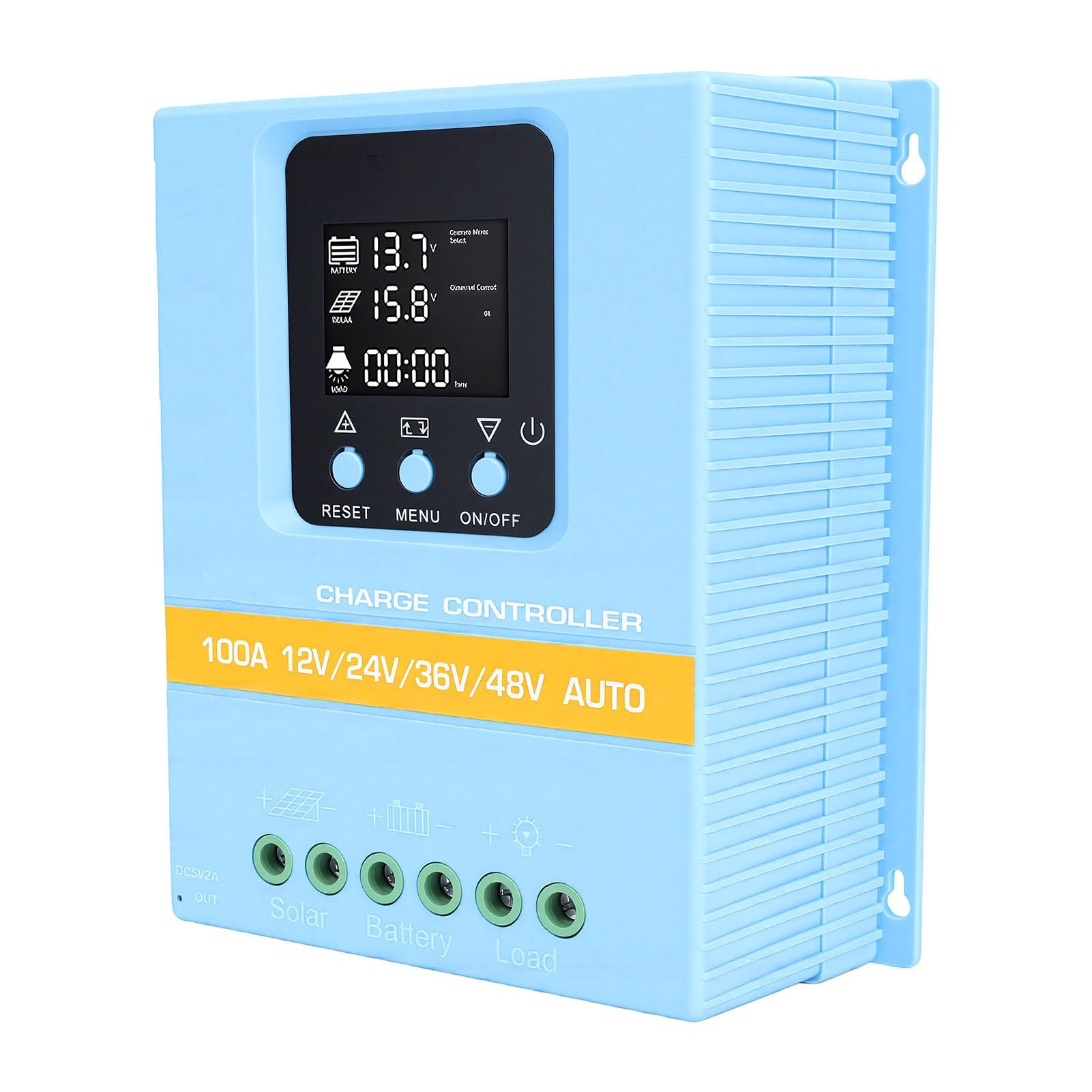 Fockety Kontroler ładowania Słonecznego 100A MPPT 12 V 24 V 36 48 Auto