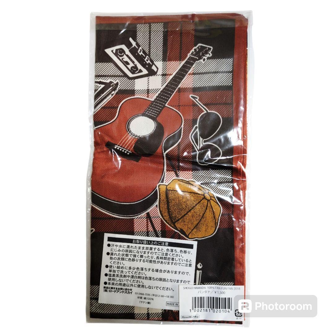 浜田省吾さんツアーグッズ バンダナセット マルチクリナー非売品