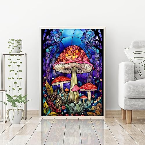 Miniatura 5 de LWZAYS Kits de pintura de diamantes para adultos, 5D DIY taladro completo, gemas de arte vertical, arte de diamantes verticales, perfecto para