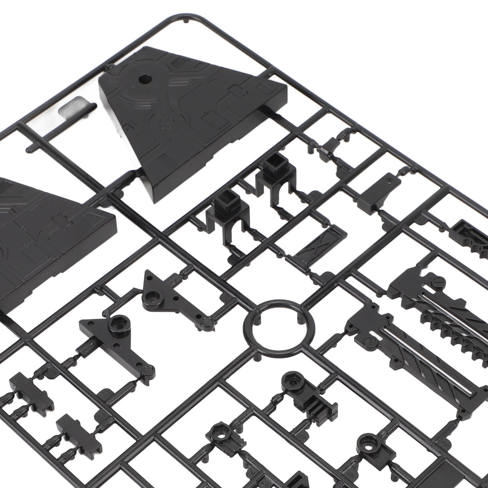 5 Pack Action Figura Juego de accesorios Base de acción de hobby para SD BB RG HG 1/144 Modelo de juguete Modelo de pantalla Soporte de muñecas de plástico (negro)