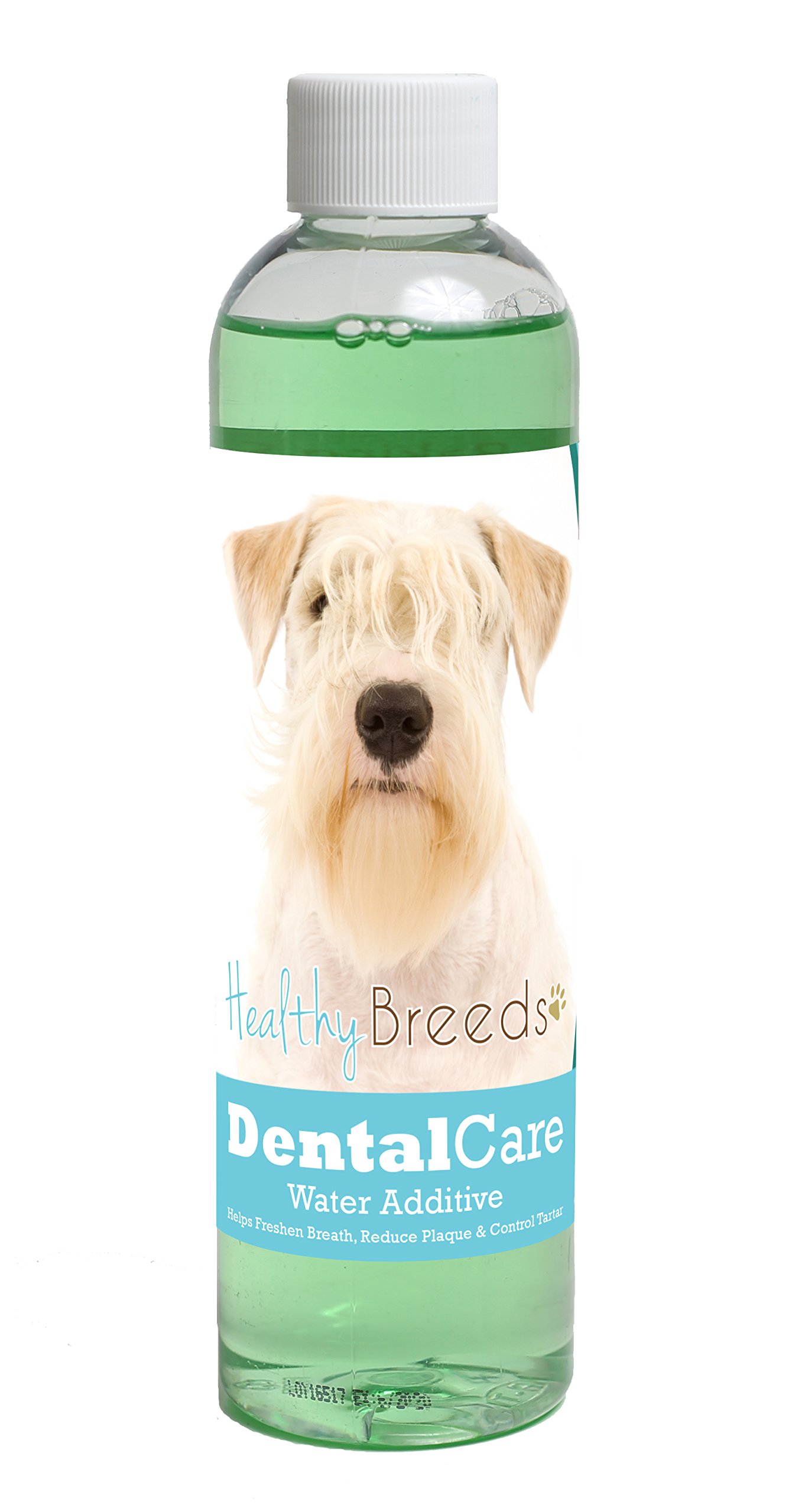 Healthy Breeds Dog Dental Care Water Additive for Sealyham Terrier - Helps Freshen Breath, Reduce Plaque &amp; Control Tartar - Mint Flavor - 8 oz