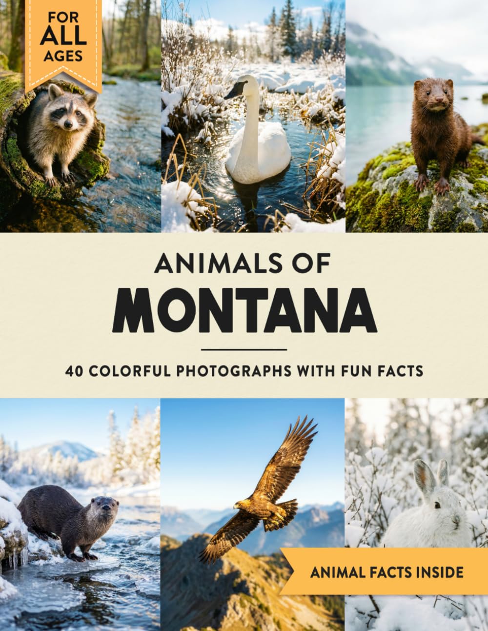 Animals of Montana: Learn All About Treasure State Wildlife in a Fun Fact Picture Book for Kids and Adults