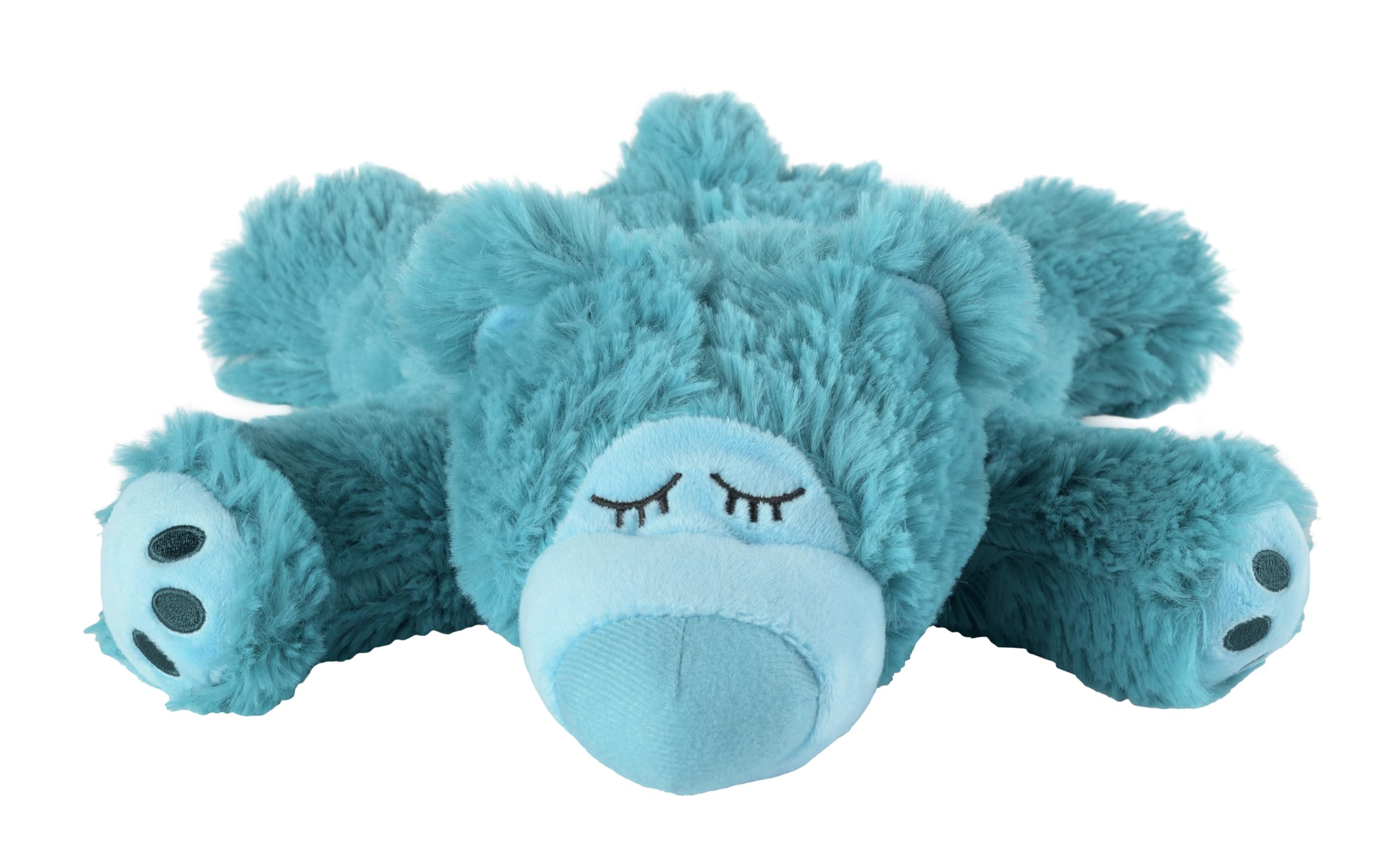 Warmies® Sleepy Bear türkis: Stofftier mit Lavendel-Füllung