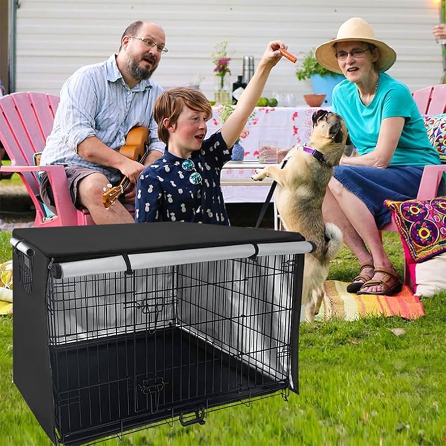 Amazon.co.jp: Lyyxjsltd 犬用ケージカバー 犬猫用 防音 犬