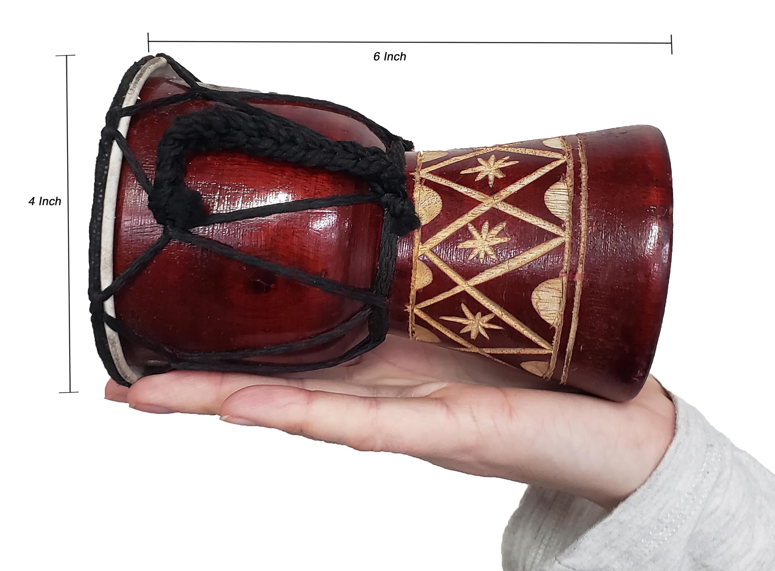 ジャンベ　 打楽器 　彫刻 Amazon | Djembe Drum Carved Bongo African inspired music also a