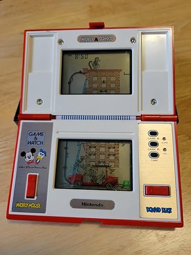 ゲームアンドウォッチミッキーアンドドナルド　ニンテンドー任天堂　メンテナンス済み Amazon.co.jp: ゲームウォッチ ミッキー＆ドナルド GAME&WATCH MICKEY