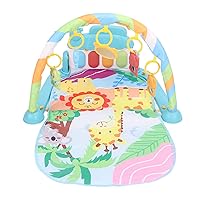 Vista 3 de Baby Piano Gym Mat with 5 Play Modes, Portable Musical Activity Mat for Babies and Toddlers, Indoor and Outdoor Use (Green)