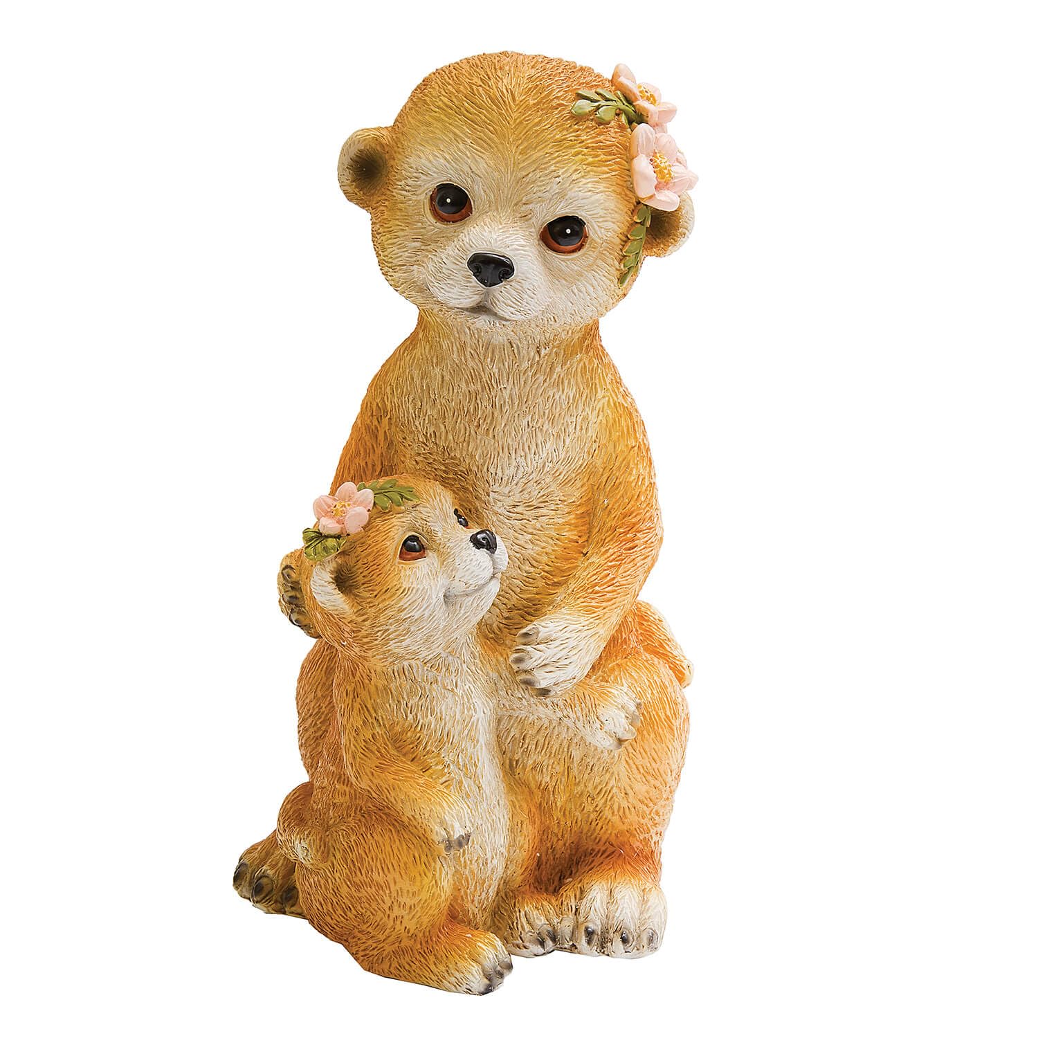 Coopers Of Stortford Brown - Garden Ornament In Meerkat Design - Durable Polyresin Outdoor Statue - Weather-Resistant Decor For Flowerbeds, Terrace & Patio