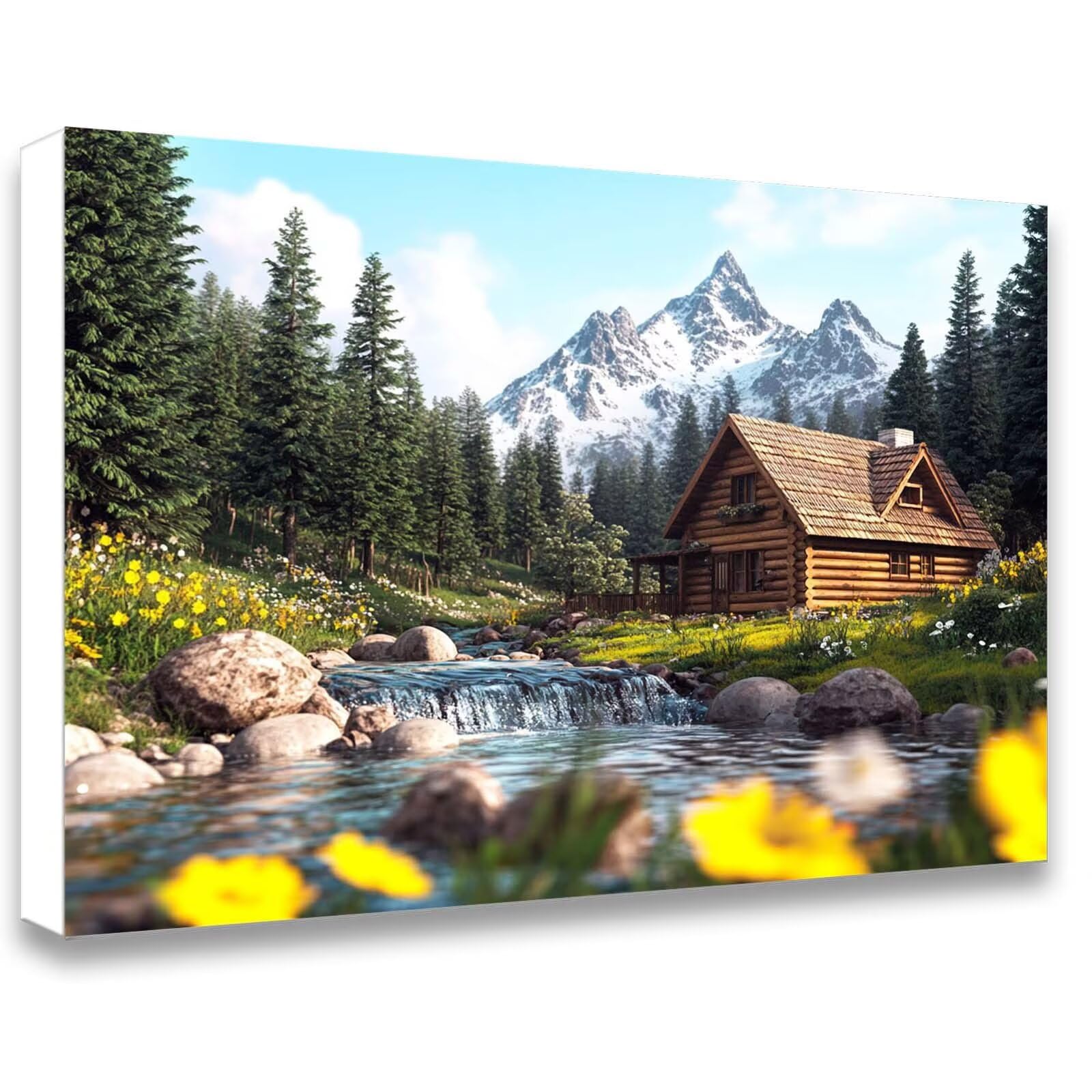 Peinture Numero Adulte paysage, Activité Manuelle Adulte 90x120cm j0-733