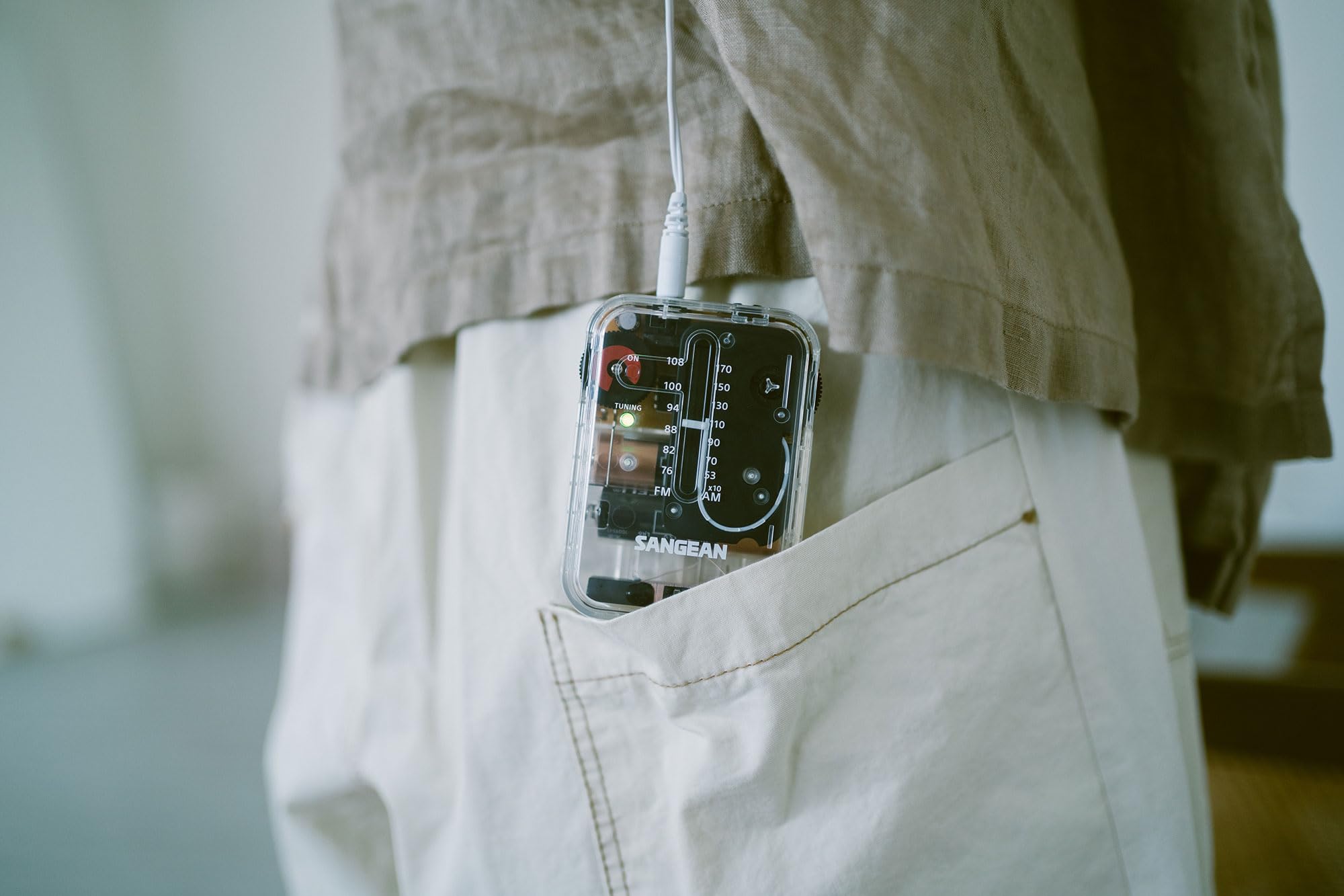 Amazon.co.jp: 【国内正規品】Sangean SR-32 AM/FMポケットラジオ、単