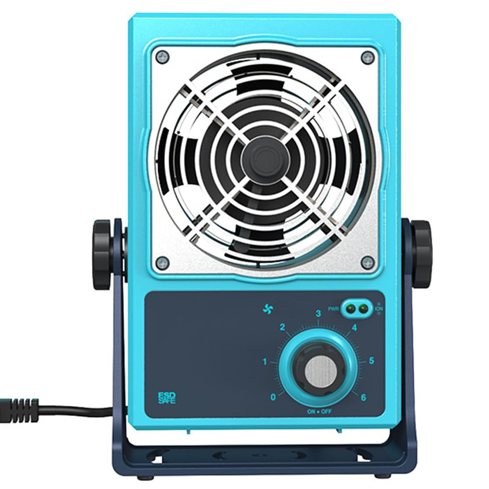 Ionizador Antiestático, Eliminador De Estática ESD De Escritorio, Soplador De Aire Ionizante, Volumen Máximo De Aire De 85 CFM, Ajustable Progresivamente