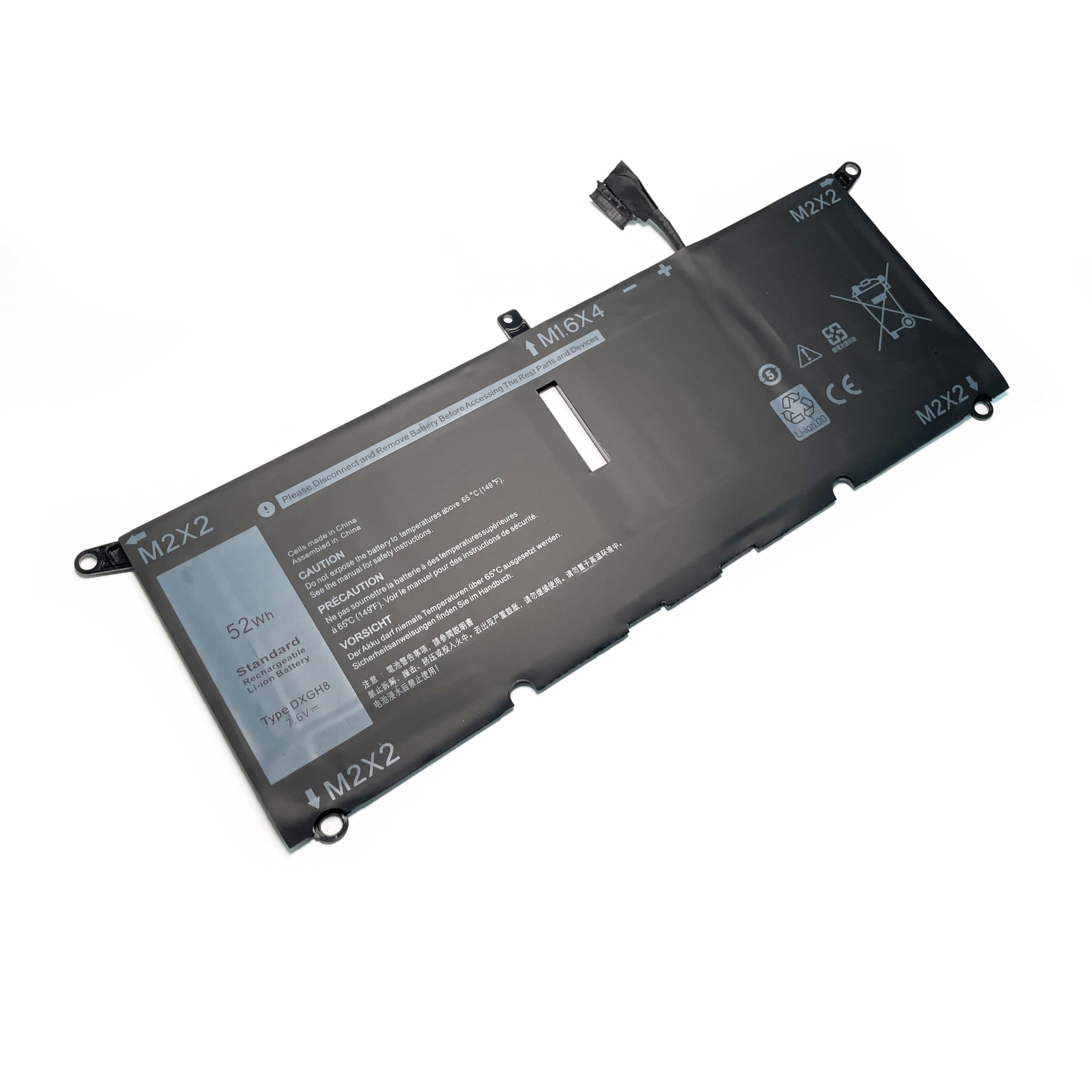 Amazon.com: 7xinbox 7.6V 52Wh DXGH8 0H754V H754V P82G Replacement