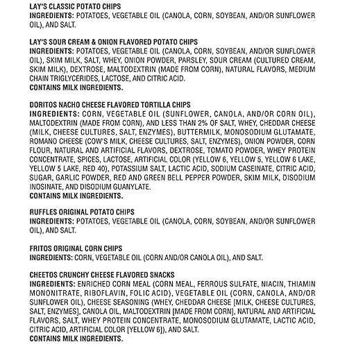 Miniatura 3 de Classic Mix - Paquete variado de papas fritas, 50 unidades (1 paquete)