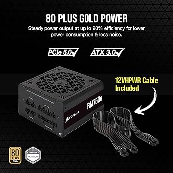 CORSAIR RM750e ATX3.1電源 CP-9020295-JP RMe Series RM750e Fully Modular Low-Noise ATX Power Supply