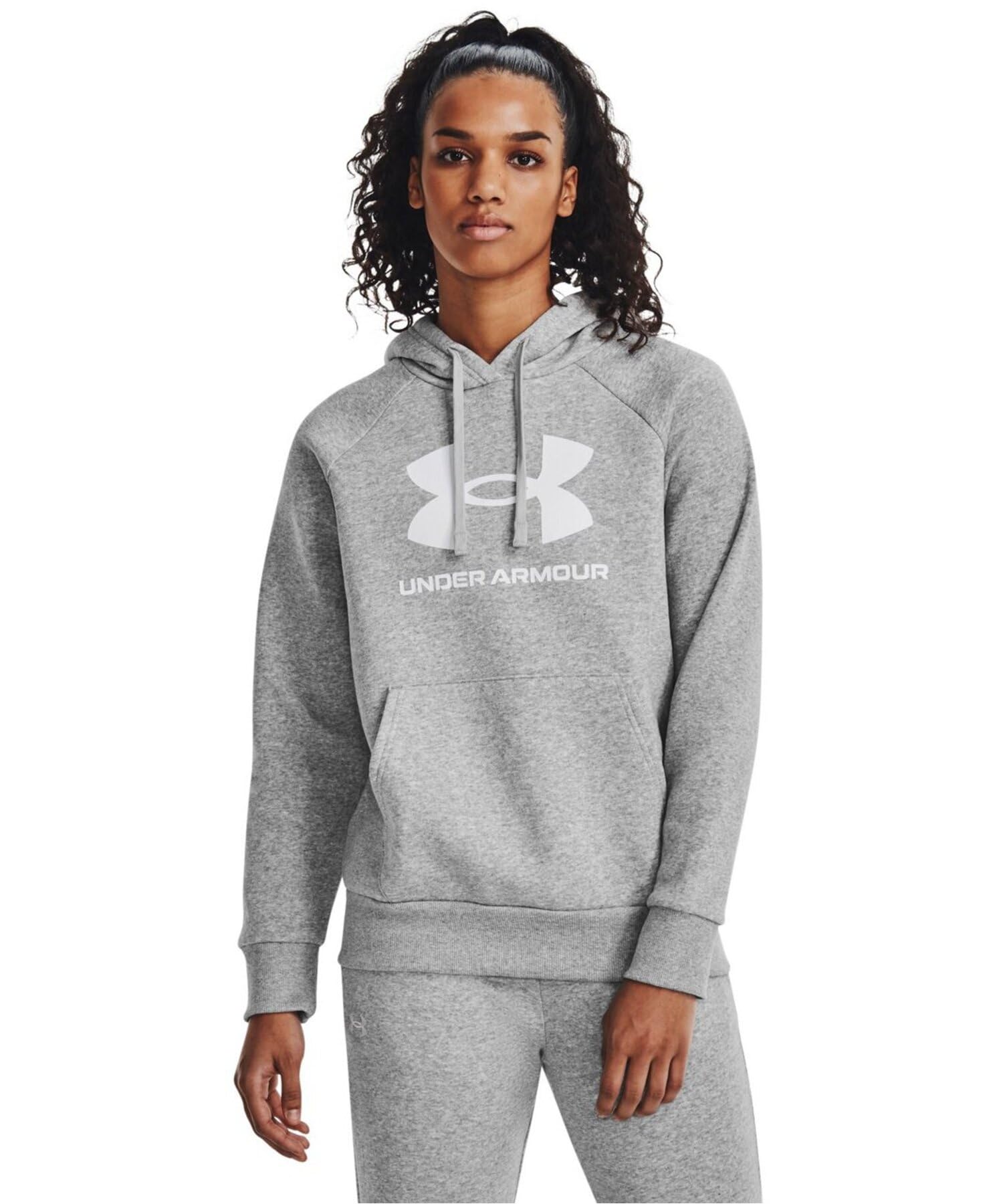 Under Armour womens Rival Fleece Big Logo Hoodie