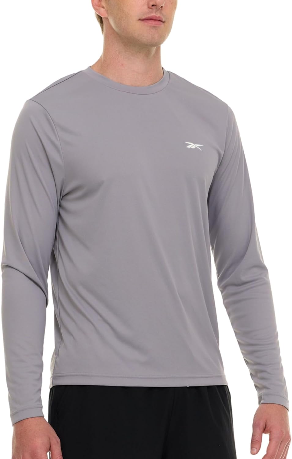 Reebok Rash Guard for Men, Long Sleeve Mens Swim Shirt, Fishing Hiking UPF+ 50 UV Protection - Image 4