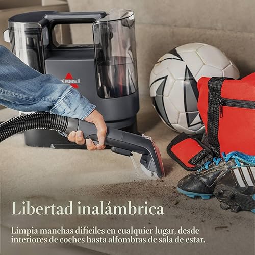 Miniatura 5 de BISSELL Limpiador profundo portátil inalámbrico Little Green con batería de iones de litio de 25 V, 3682