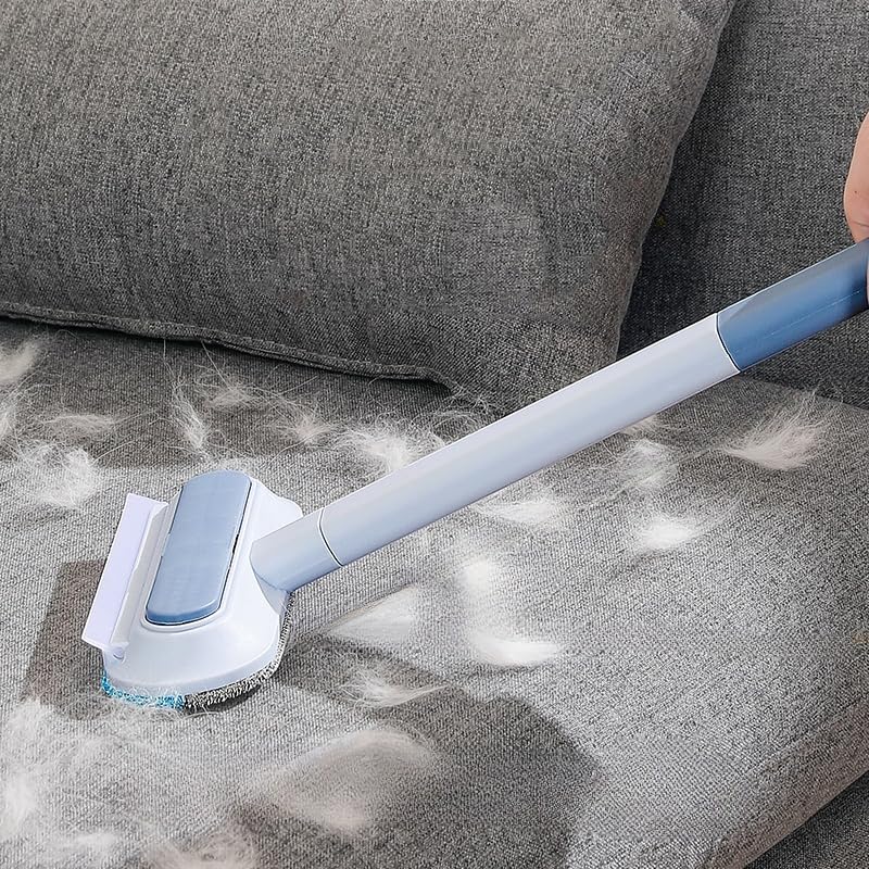 1 x Multifunctional Long Handle Pet Hair Removal Brush Cat Dog Cleaning Brushes Detachable 46 x 18.5 x 7cm