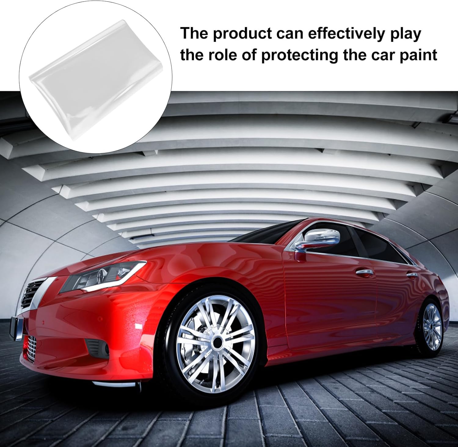 Outanaya Car Paint Protection Film 40x100cm PVC Anti-Scratch Car Bumper Sticker for Automotive Exterior Shield