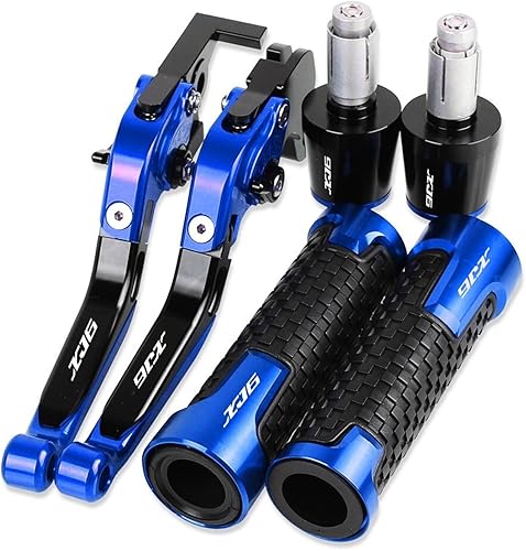 Miniatura 8 de Frenos de tambor para motocicleta, palancas de embrague de freno de motocicleta, manillar, extremos para Yamaha XJ6N XJ6 Diversion 2009-2015