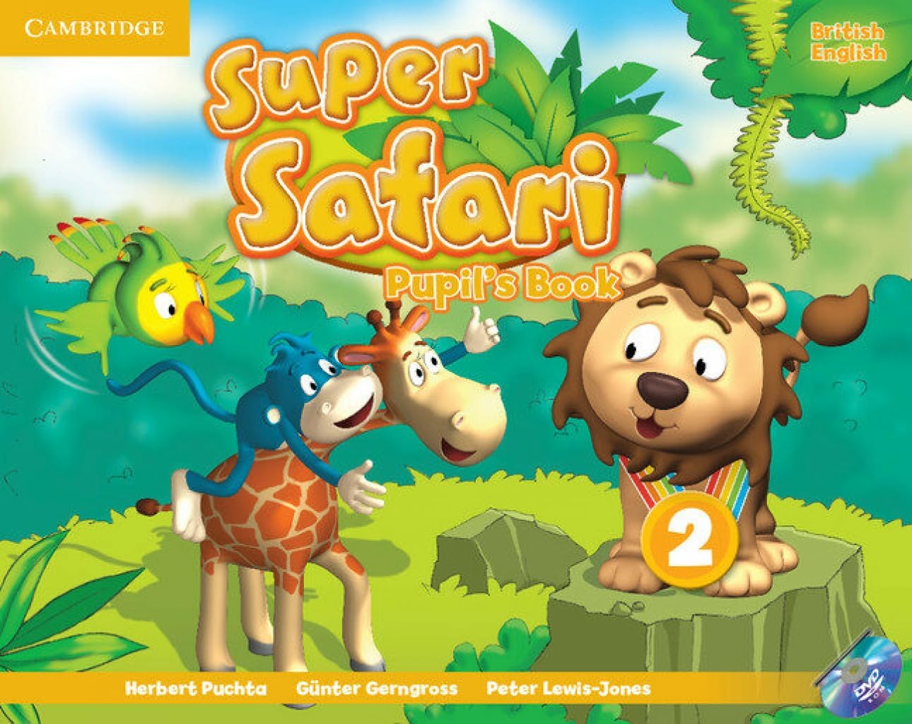 Super Safari Level 2 Pupil's Book with DVD-ROM (Super Minds)
