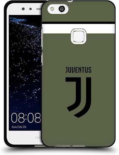 Head Case Designs Ufficiale Juventus Football Club Terza Maglia 2017 18 Race Kit Cover morbido Gel Nera per Huawei P10 Lite