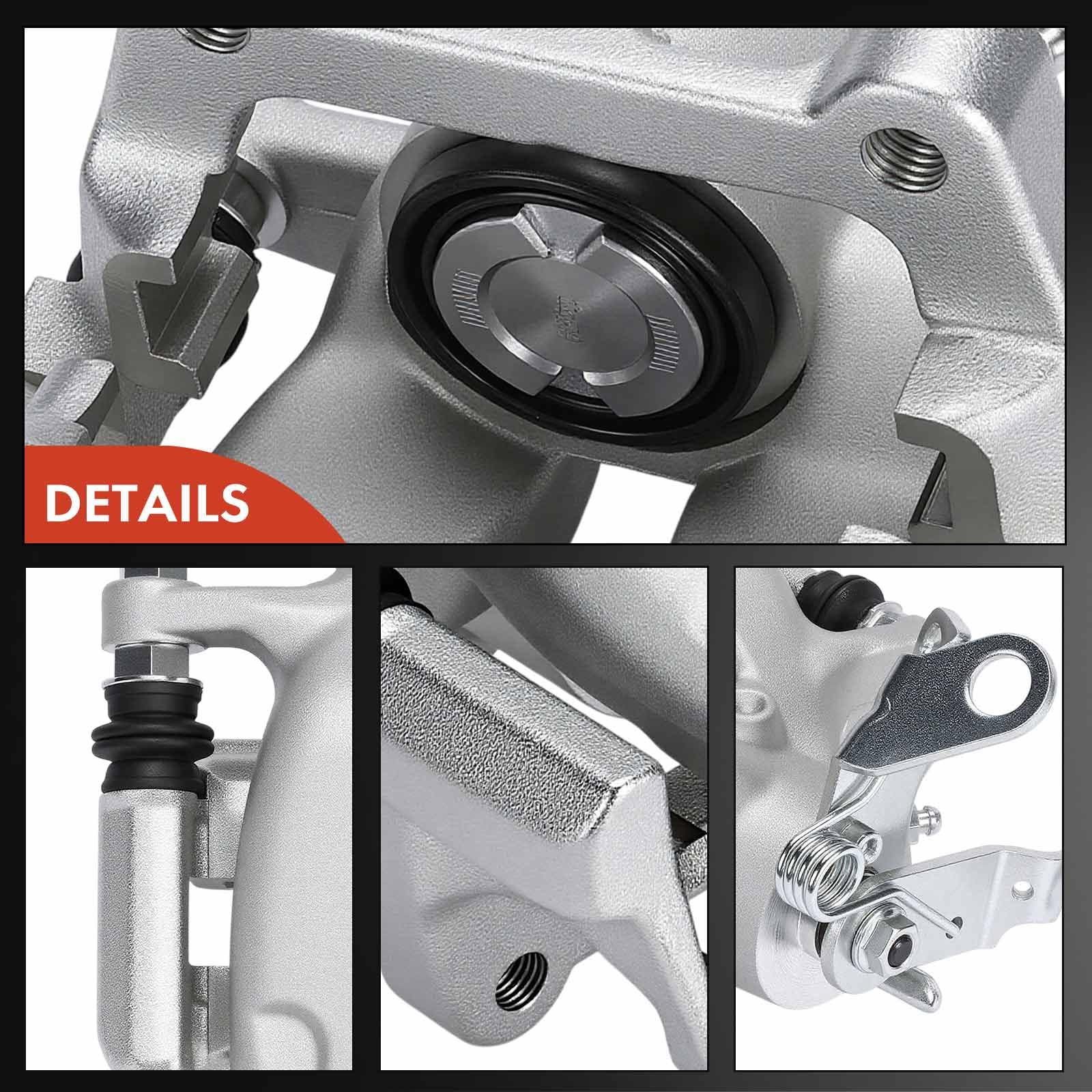 Frankberg Pinza freno asse posteriore destra 19-B6193 | Compatibile con: Golf V 1K1, Altaea XL 5P5 5P8, E.O.S 1F7 1F8, Leon SC 5F5, Leone 1P1, Golf Plus 521 5M1, A3 8P1