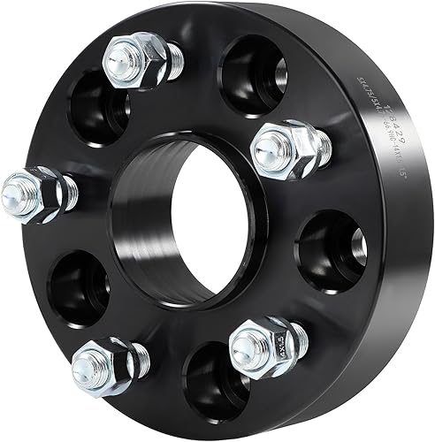 Miniatura 7 de SCITOO 2 espaciadores de rueda de 5 x 4.75 pulgadas de diámetro de 1.5 pulgadas, pernos de 2.634 in de 14 x 1.5 pulgadas, espaciadores de rueda de 5