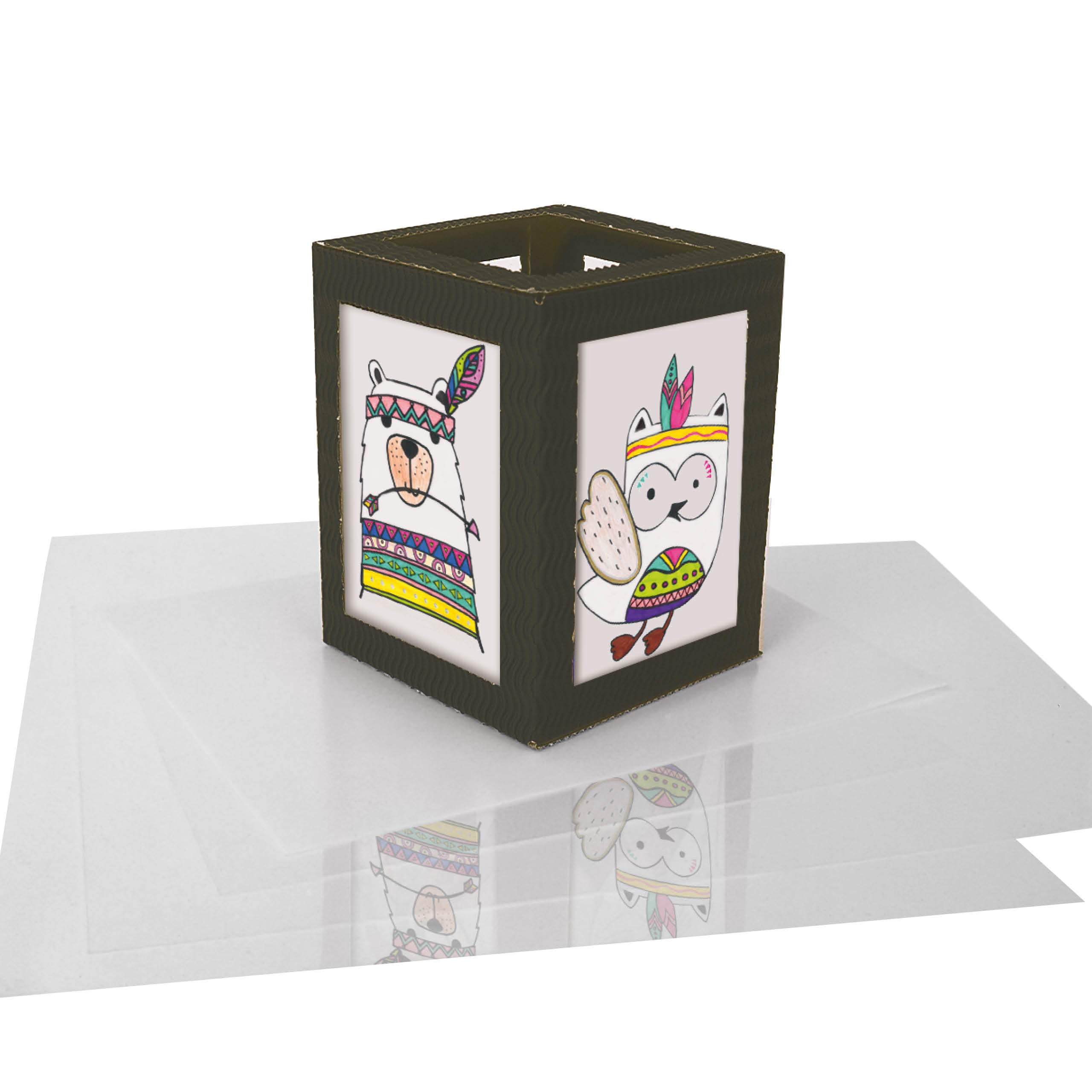 MarpaJansen Confezione da 2 in 2, 60 fogli, 2 colori, 2 grammature, DIN A4, 15 fogli di cartoncino fotografico nero e bianco, 300 g/m² e 15 fogli di carta da disegno in