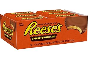 Reese's Creamy Peanut Butter Cups (1.5 Ounce, 36 Count)