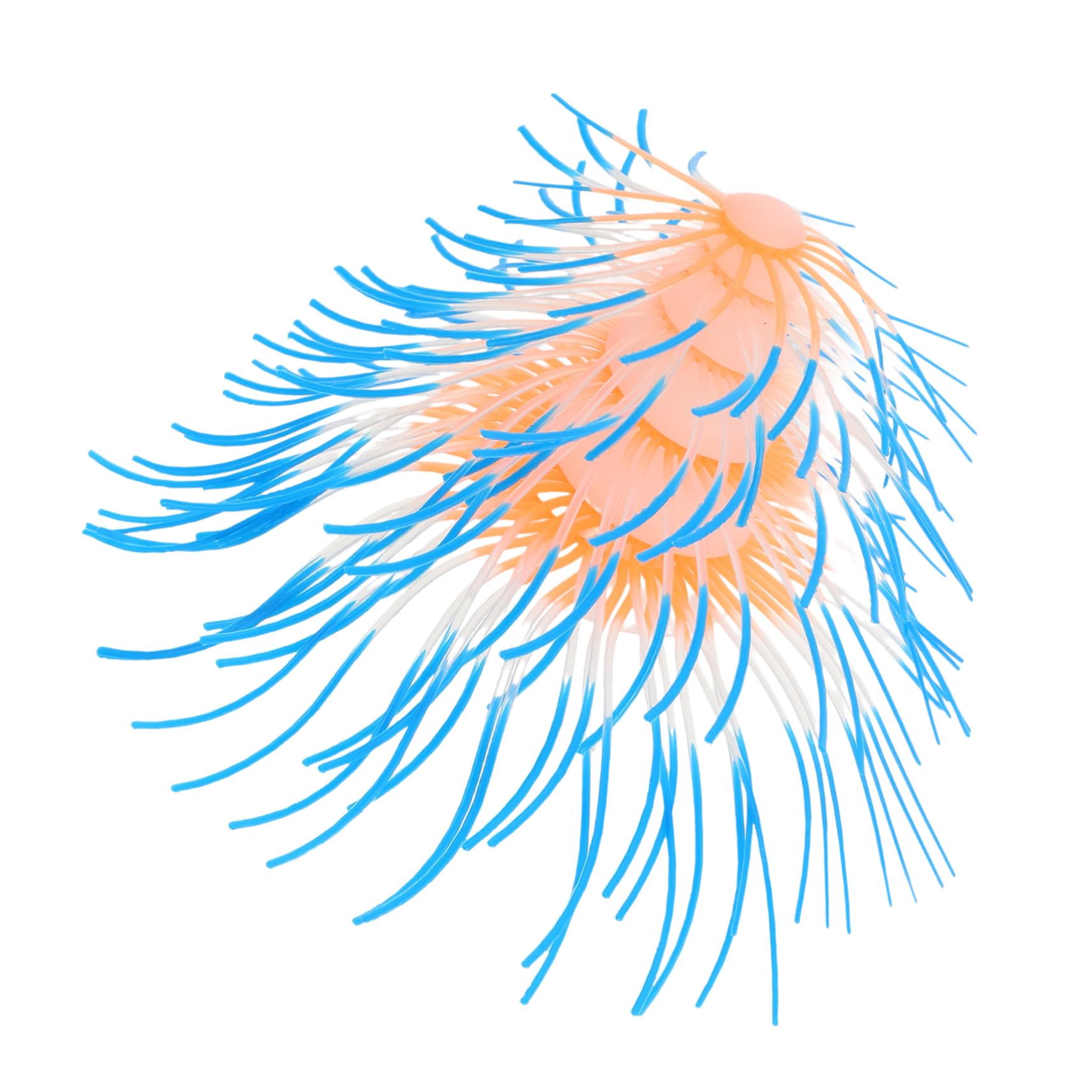 HOLIDYOYO Glowing Coral Jewelry for Aquarium Realistic Tank Decor Soft Plants Artificial Reef