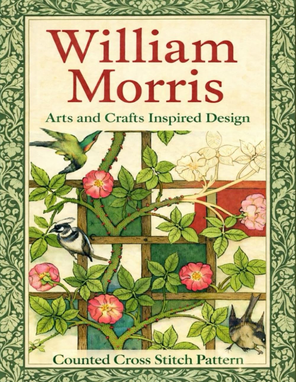 William Morris Arts and Crafts Inspired: Counted Cross Stitch Pattern